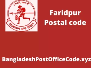 Faridpur Post code list