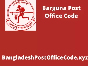 Barguna Post Code