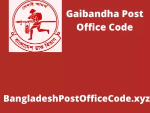 Gaibandha Post Code
