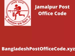 Jamalpur Post Code