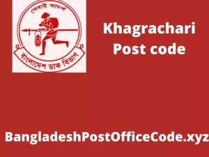 Khagrachari Post code