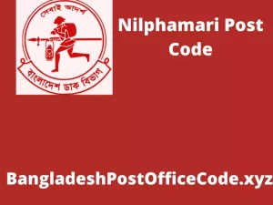 Nilphamari Postal Code