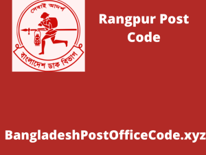 Rangpur Post Code