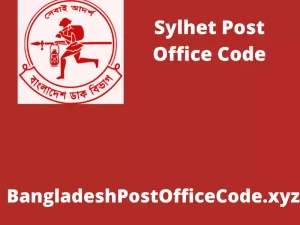 Sylhet Post Code